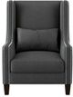 Mazin Furniture Keller Dark Gray Accent Chair-0