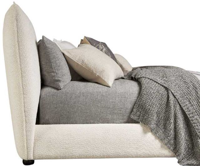Parker House® Cumulus Cozy Snow California King Upholstered Panel Bed-2