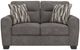 Benchcraft® Olten Graphite Loveseat-1