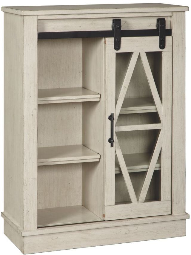 Signature Design by Ashley® Bronfield White Accent Cabinet-0