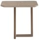 Michael Amini® Canberra Light Ash End Table with Antique Gold Base-2