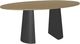 Amisco Customizable Gemma 84" Oval Pub Table and 1" Thermo Fused Laminate Top-0