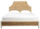 Furniture Classics Priscilla Brown/Cream King Panel Bed-1