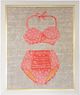 Stylecraft Gray/Orange/Pink/Red Wall Art-0