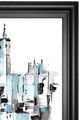 Classy Living Ethan Harper Blue City II 22" Wall Art-1