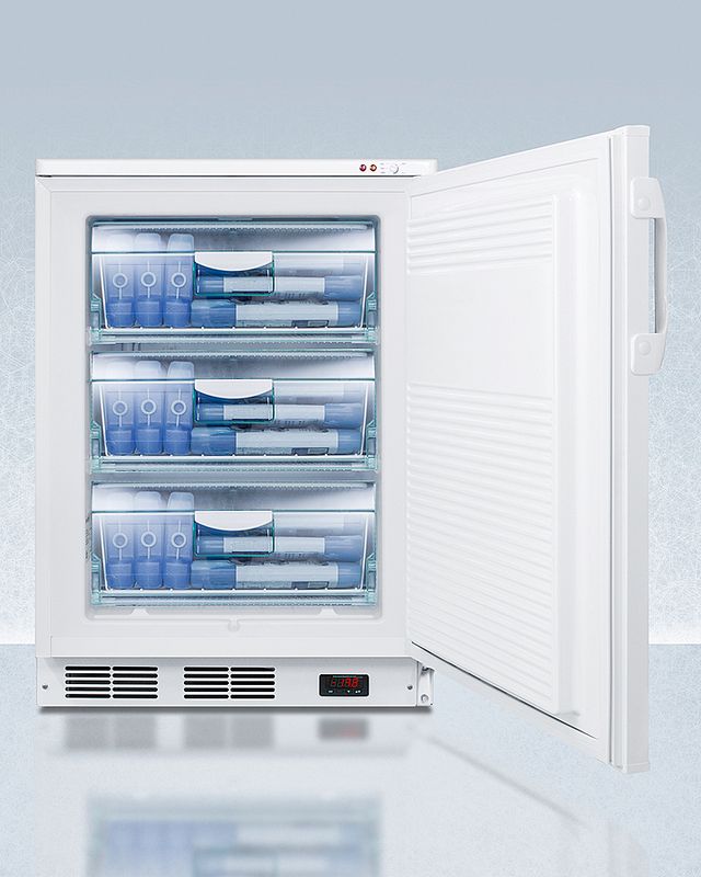 Accucold® by Summit® 24" 3.5 Cu. Ft. White All Freezer-3