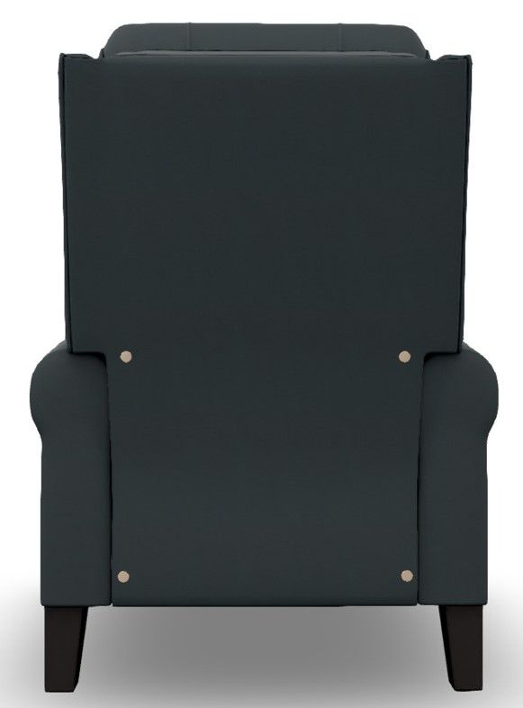 Best® Home Furnishings Customizable Joanna Leather Power High Leg Recliner with Espresso Legs-3
