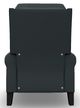 Best® Home Furnishings Customizable Joanna Leather Power High Leg Recliner with Espresso Legs-3
