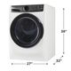 Electrolux® 700 Series 4.5 Cu. Ft. Matte White Front Load Washer with Smartboost®-2