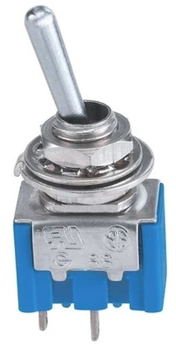 RadioShack 3A at 125 VAC; 1A at 250 VAC SPST Submini Toggle Switch-0