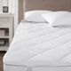 Olliix by Sleep Philosophy White Queen Cooling and Warm Reversible Mattress Pad-3