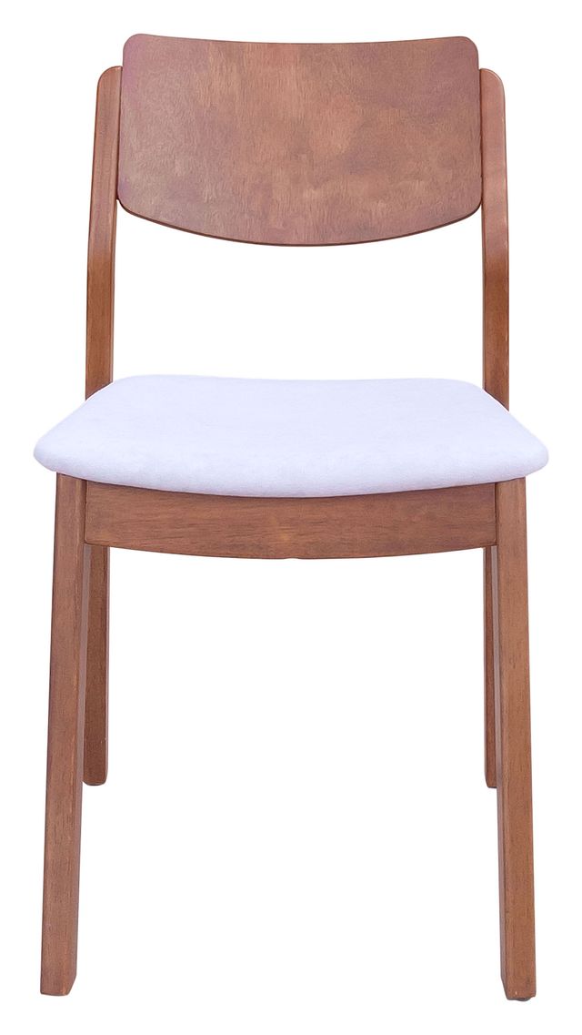 Zuo® Modern Desdamona Light Gray Dining Chair-1