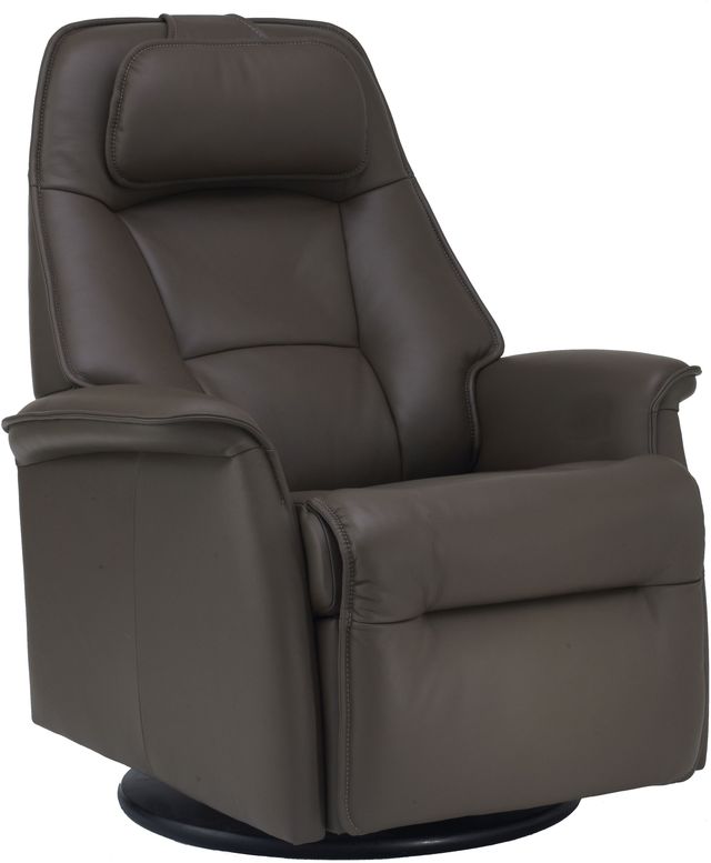Fjords® Relax Stockholm Safari Large Dual Motion Swivel Recliner-0