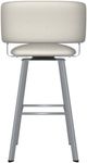 Amisco Easton Magnetite/Sleet Swivel Bar Stool-3