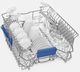 Smeg 18" Black Top Control Built-In Dishwasher -2