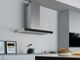 Faber Hoods Stilo Glass 30" Stainless Steel and Black Glass Wall Mounted Range Hood-1