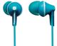 Panasonic® ErgoFit Turquoise In-Ear Earbud Headphones-0