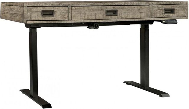 aspenhome® Grayson Cinder Gray 60" Lift Desk-0