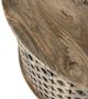 A & B Home 2-Piece Natural Burn Side Table Set-4