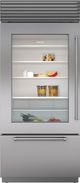 Sub-Zero® 21.6 Cu. Ft. Stainless Steel Built In Bottom Freezer Refrigerator-0