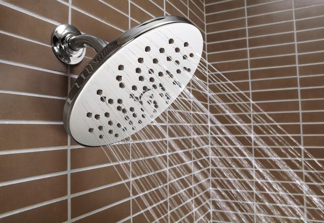 Moen® Chrome One-Function 8" Diameter Spray Head Eco-Performance Rainshower-1