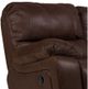 Porter International Designs Ramsey 6-Piece Rodeo Brown Leather-Look Manual Reclining Sectional-1