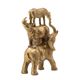A & B Home Metallic Copper Stacking Animals-4