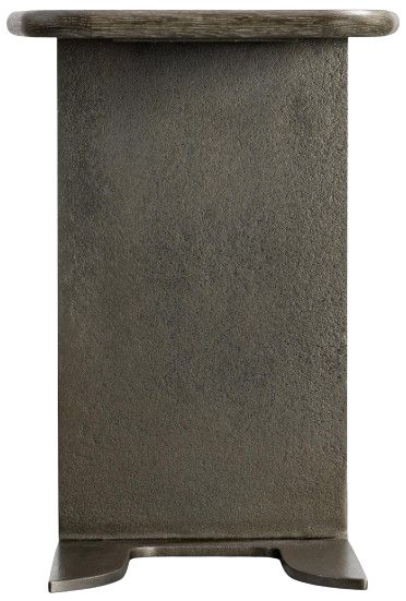 Bernhardt Melba Bernhardt Living Puma Accent Table with Graphite Base-2