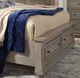 Signature Design by Ashley® Lettner Light Gray Queen Storage Panel Bed-2