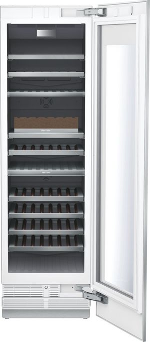 front view of the Thermador® Freedom® 24" Panel Ready Wine Cooler