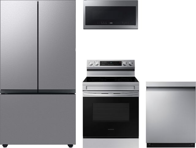 Samsung 4 Piece Stainless Steel Kitchen Package
