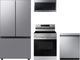 Samsung 4 Piece Stainless Steel Electric Kitchen Package-0