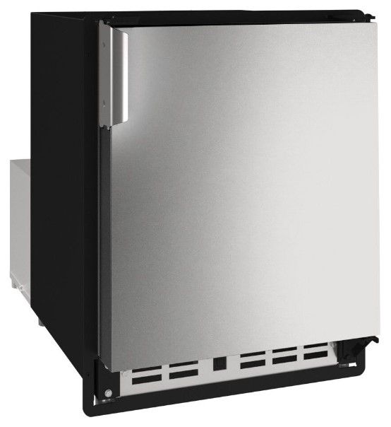 U-Line® Marine Stainless Solid 14" Undercounter Crescent Ice Maker-0