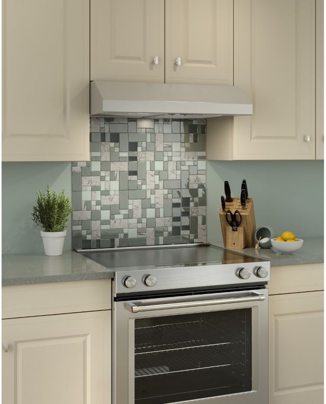 Broan® Glacier BCSEK1 Series 36" Stainless Steel Under Cabinet Range Hood-4