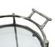 A & B Home Silver Antique Bar Cart -1