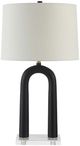 Renwil® Everren Pisa Matte Black Table Lamp-2