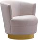 TOV Furniture Noah Blush Swivel Chair-2