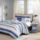 Olliix by Madison Park Blue Full/Queen Marina 6-Piece Quilted Coverlet Set-5