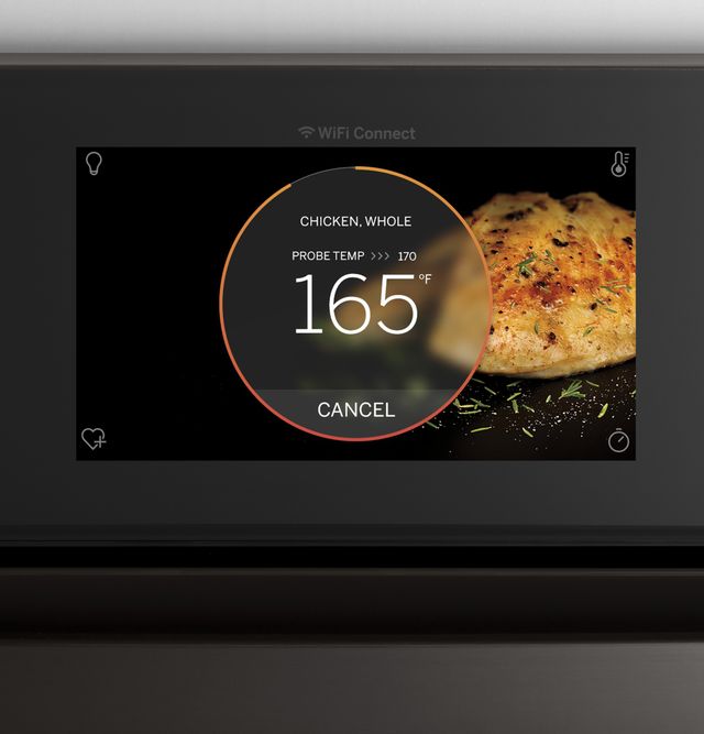 GE Profile™ 30" Black Stainless Steel Built In Convection Double Wall Oven-3
