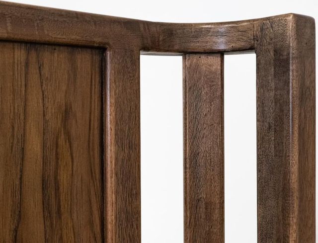 International Furniture Direct Roots Brown Eastern King Panel Bed-3