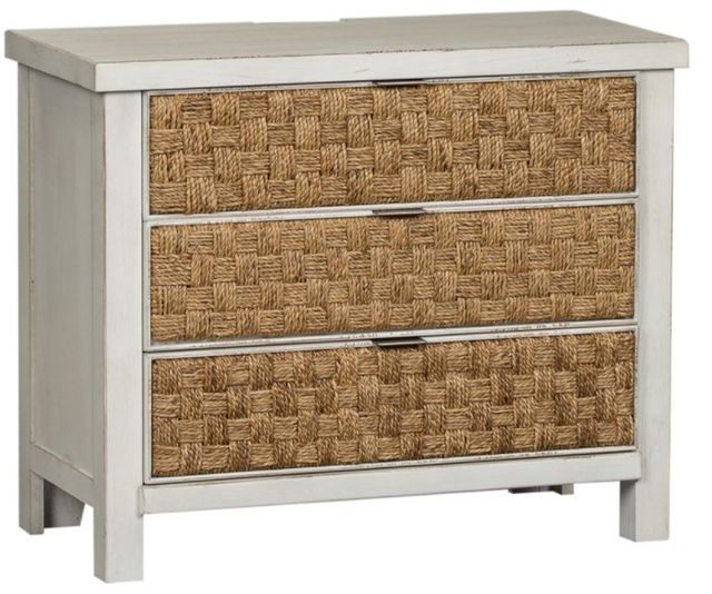 Liberty Furniture Modern Farmhouse White Accent Nightstand-0