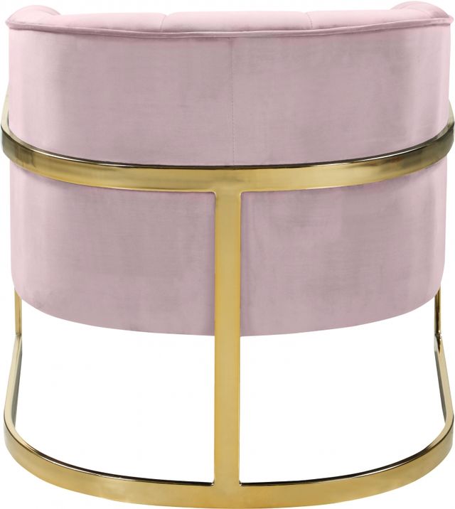 Meridian Furniture Carter Pink Velvet Chair-2