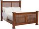 Mavin Customizable American Craftsman Queen Prairie Spindle Bed with High Footboard-0