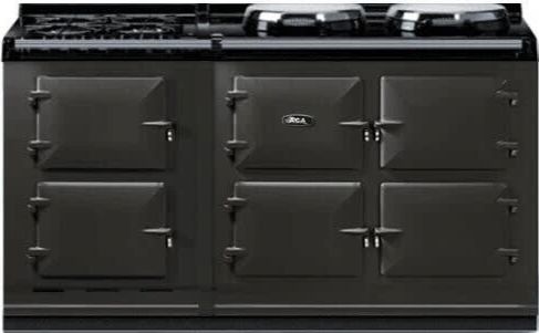 AGA™ eR7 160 Classic Cast Iron 63" Pewter Pro Style Dual Fuel Range-0