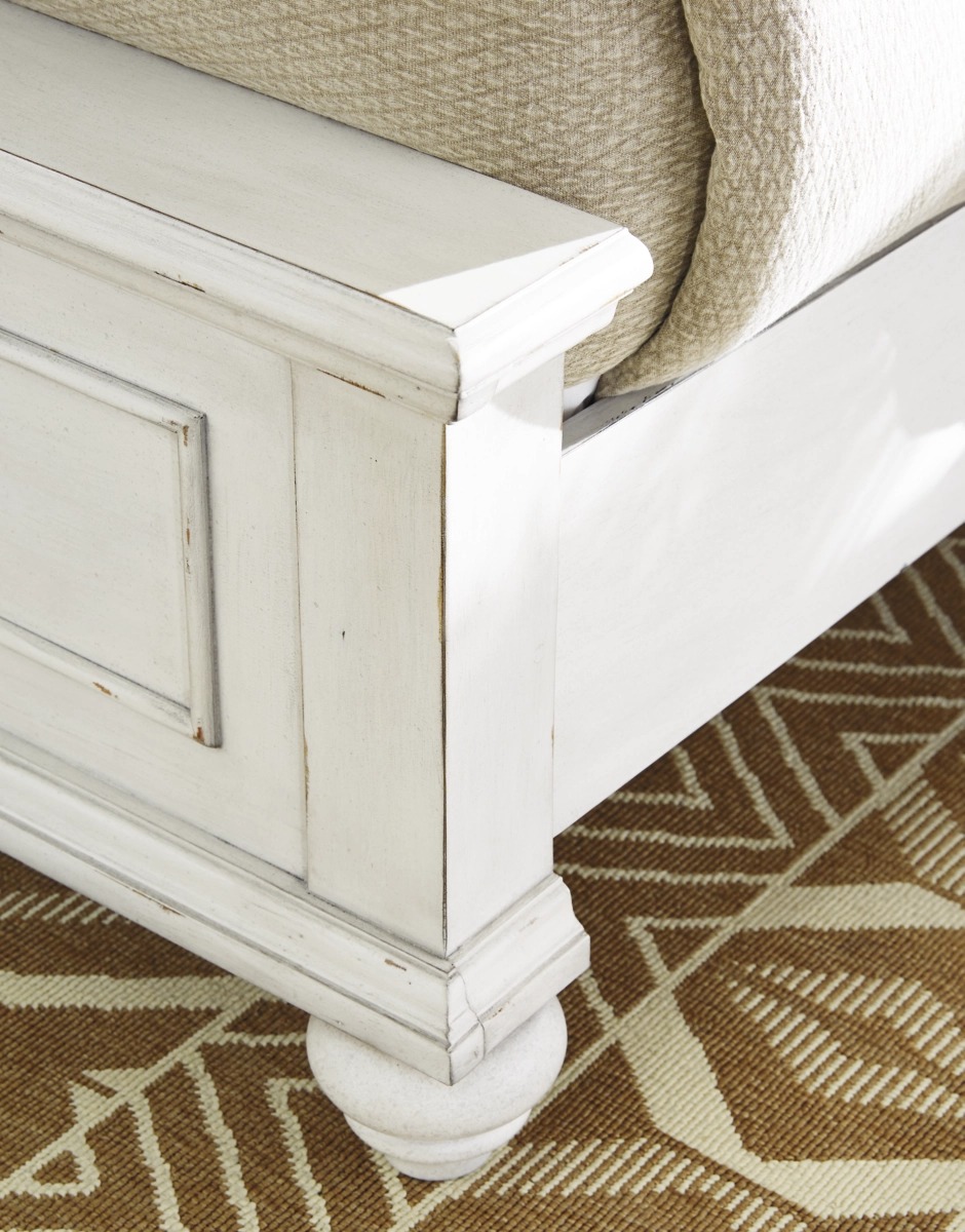 【BARBICHON】SUNG BED Benchcraft Kanwyn King Panel Bed B777-58/B777-56/B777-97