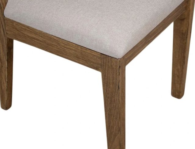 International Furniture Direct Olimpia Beige/Brown Side Chair-3