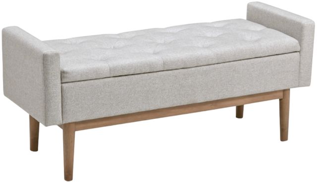 Signature Design by Ashley® Briarson Beige/Light Brown Storage Bench-0
