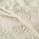 Olliix by Madison Park 3 Piece Cream King Quebec Fitted Bedspread Set-3