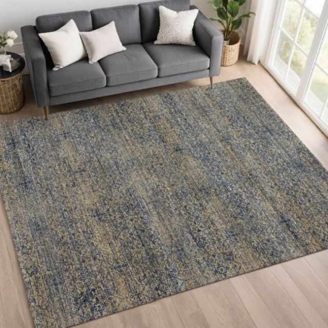 Dalyn™ Rug Company Vico VC9 Navy 5'x8' Area Rug-1