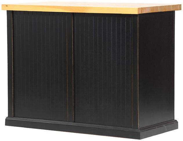 American Heartland Manufacturing Poplar 49" Kitchen Island-1